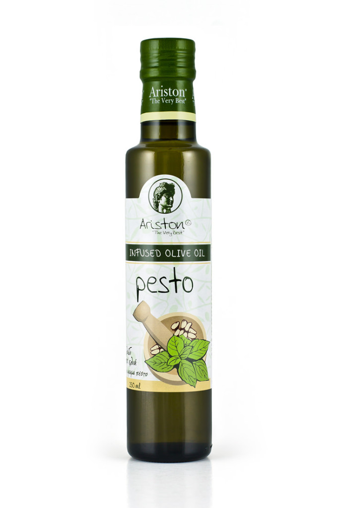 Ariston Pesto Infused Olive oil 8.45 fl oz Code157 Ariston